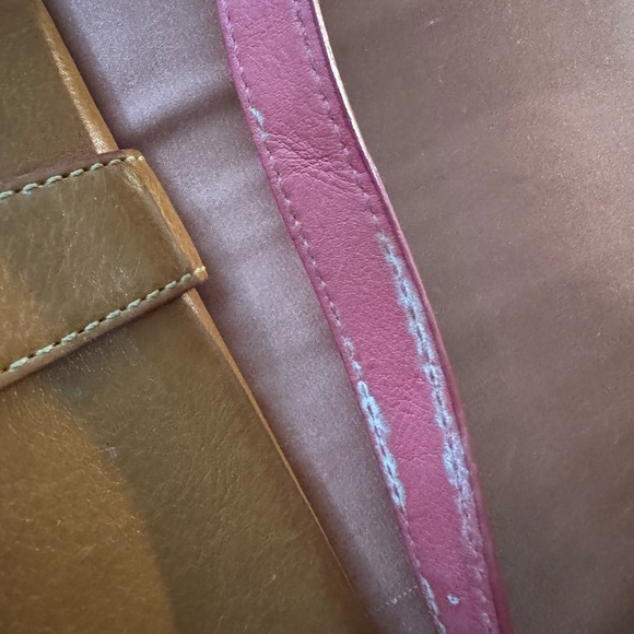 Vintage Leather Dooney & Bourke Shoulder Bag - Picture 2 of 9